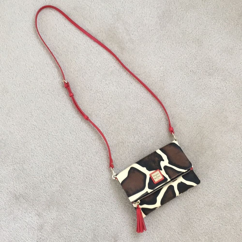 NWOT Dooney & Bourke Crossbody Foldover Bag - Picture 3 of 8
